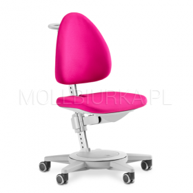 krzesło Maximo Szare/Różowe